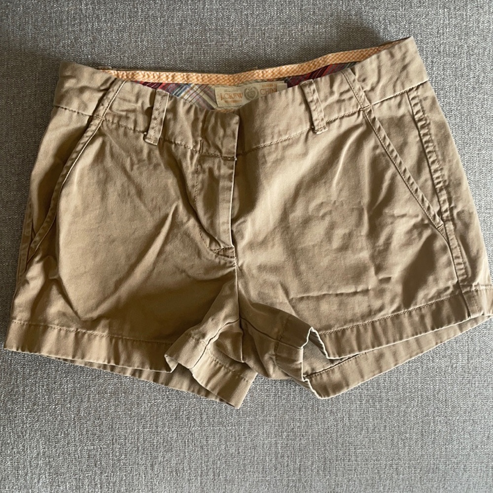 J Crew Khaki Chino Shorts